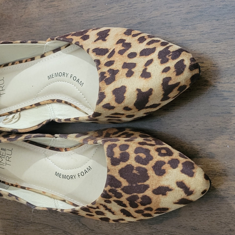 Animal Print Flats